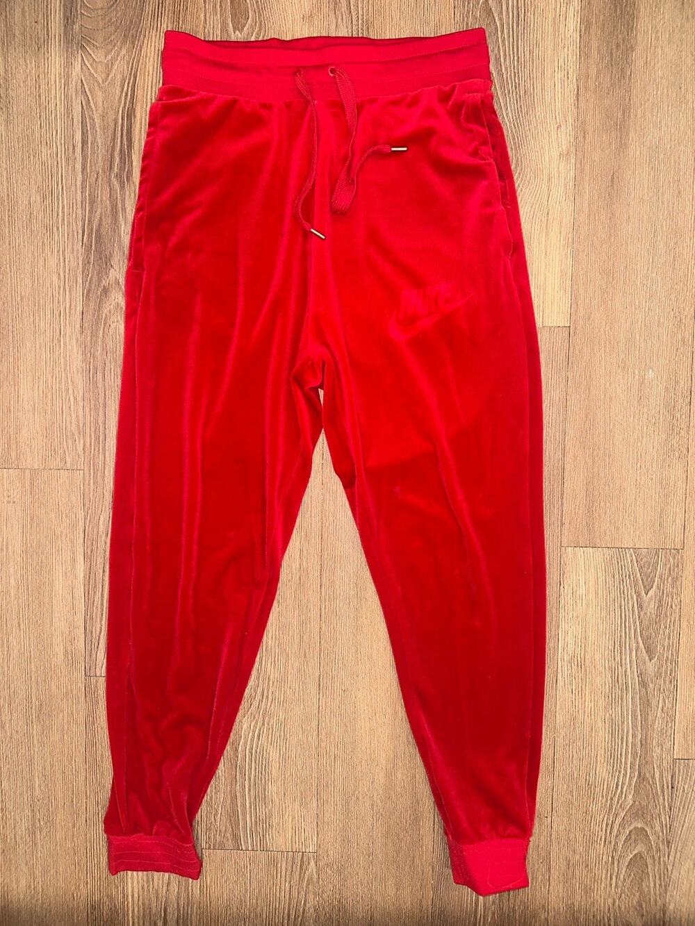 Nike Joggers Velvet In Red Men’s Size Small